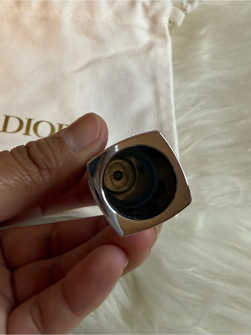 Bundle Dior Addict Refillable Burgundy Couture Case + Dustbag - Picture 5 of 5